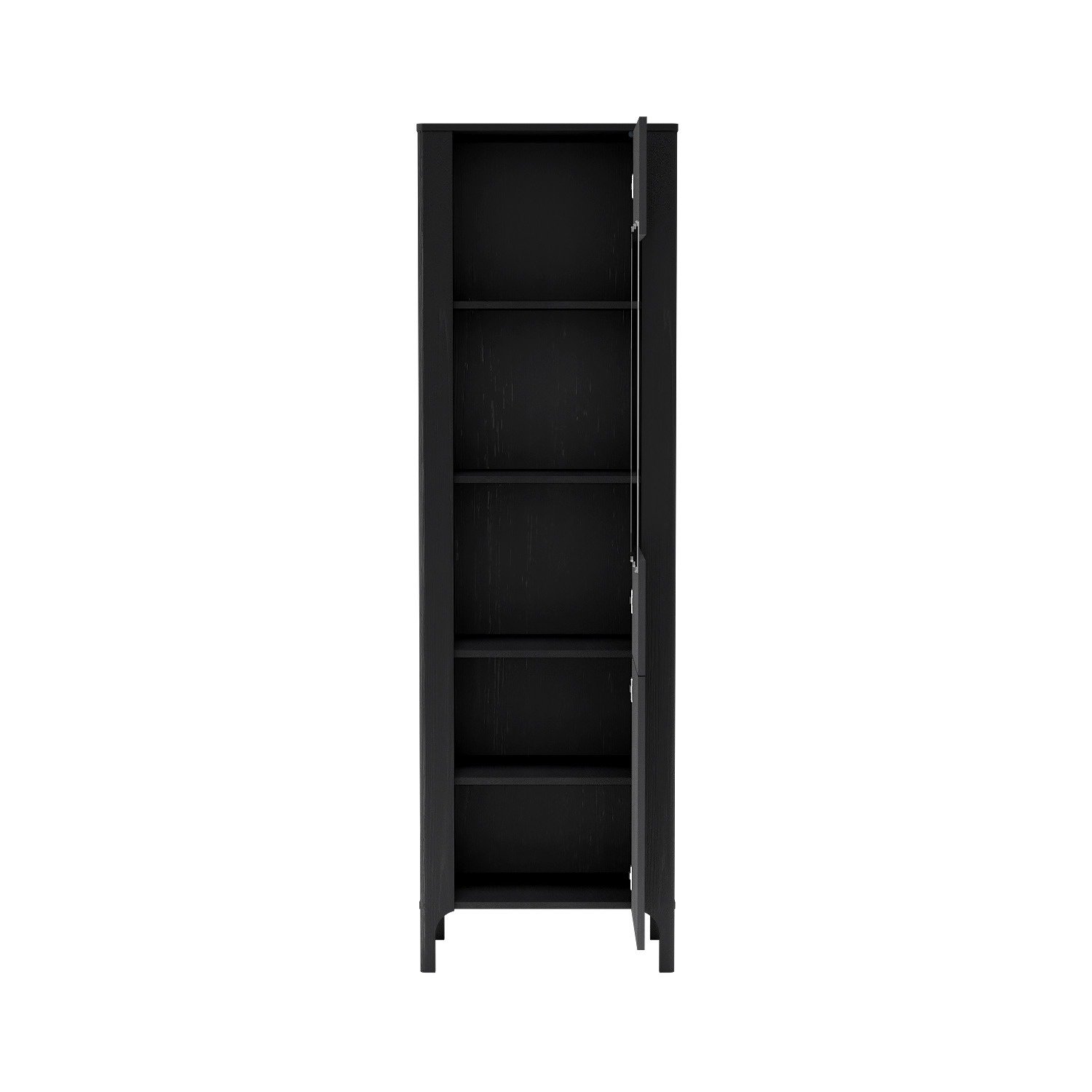 MALUMI-4 - 1-door display cabinet Black Painflow - Image 5