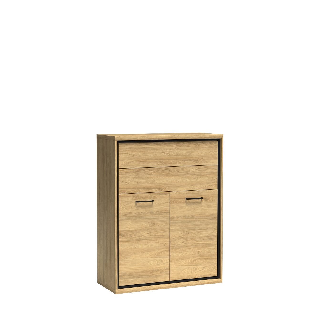 MILAN-6 - 2D2S hickory chest of drawers