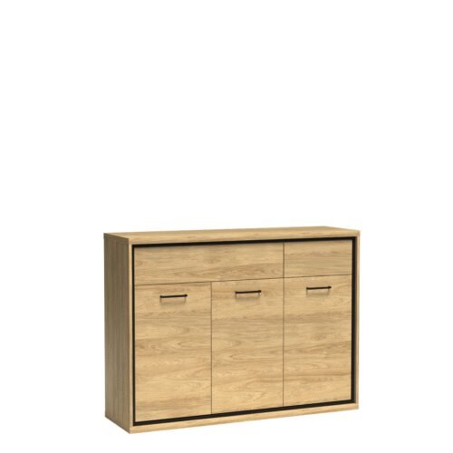 MILAN-7 – 3D2S hickory chest of drawers