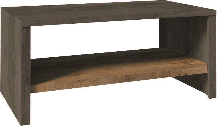 MONTANA GREY ST - Lefkas oak/light grey coffee table