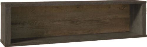 MONTANA GREY W1 – “Lefkas” oak/light gray hanging shelf