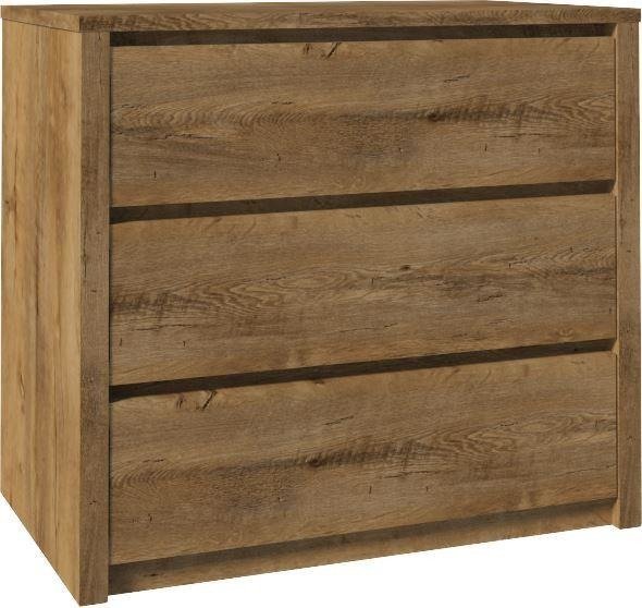 MONTANA LEFKAS K3S - 3-drawer chest of drawers Lefkas oak