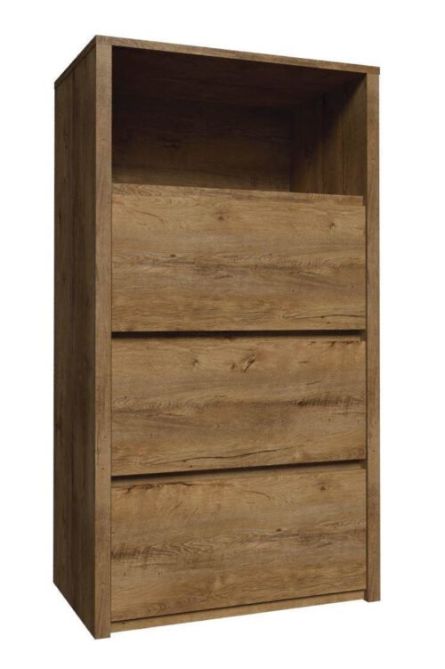 MONTANA LEFKAS KS3 – 3-drawer chest of drawers Lefkas oak
