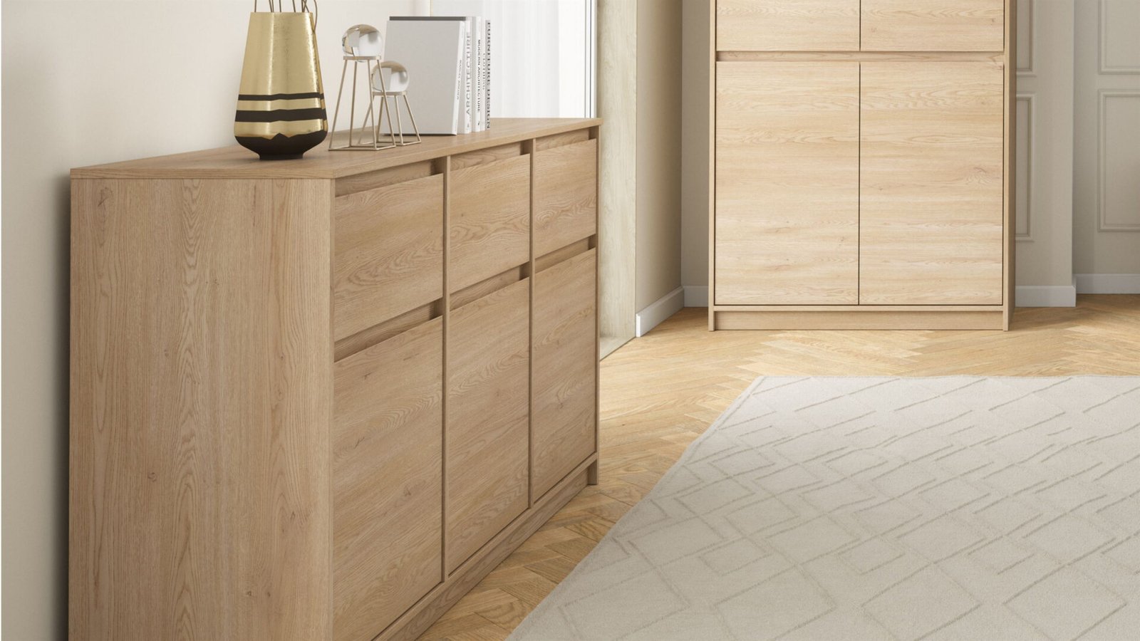 Manami K3S - Cremona chest of drawers with 3 drawers - Image 5