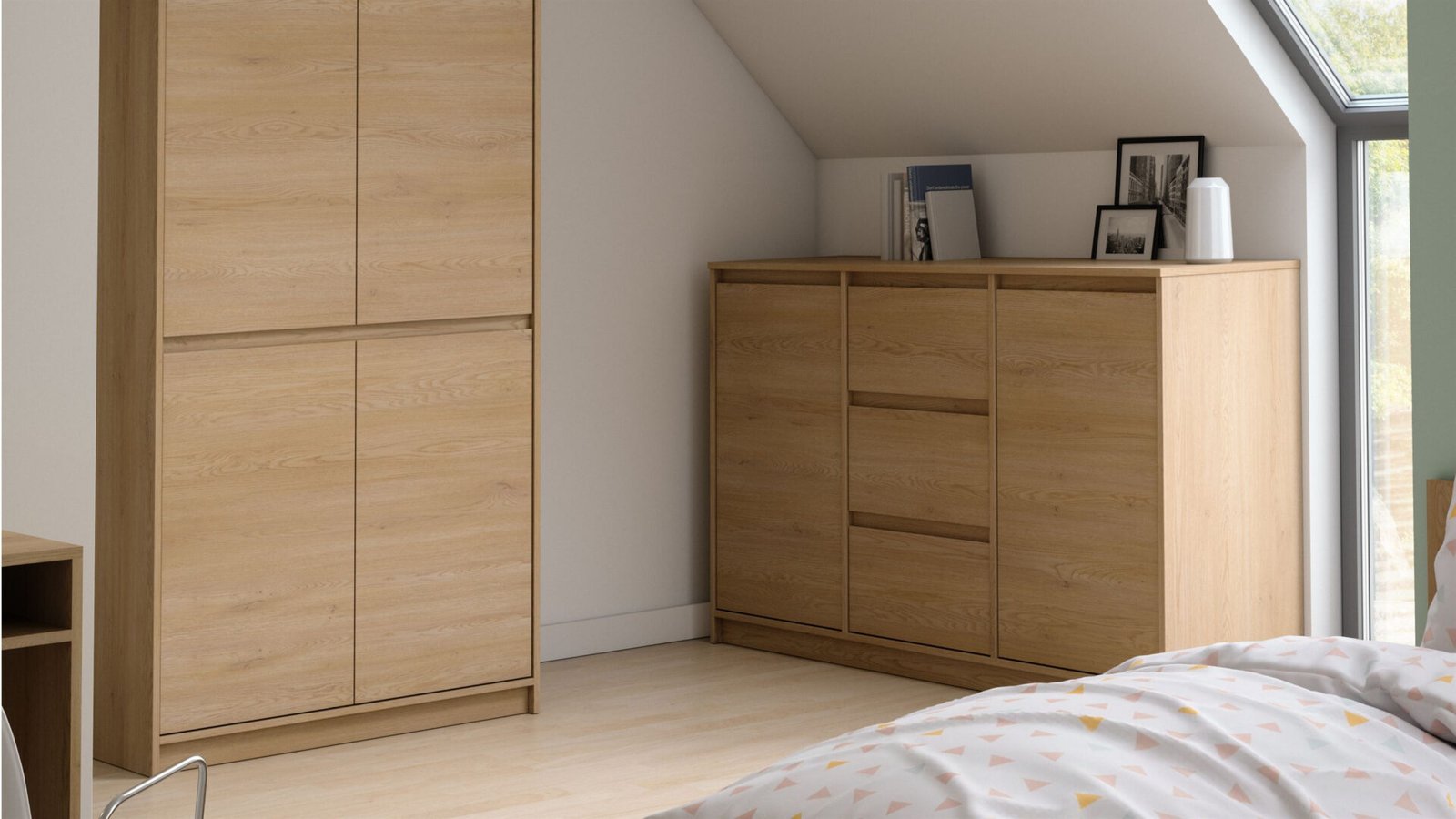Manami K3S - Cremona chest of drawers with 3 drawers - Image 6
