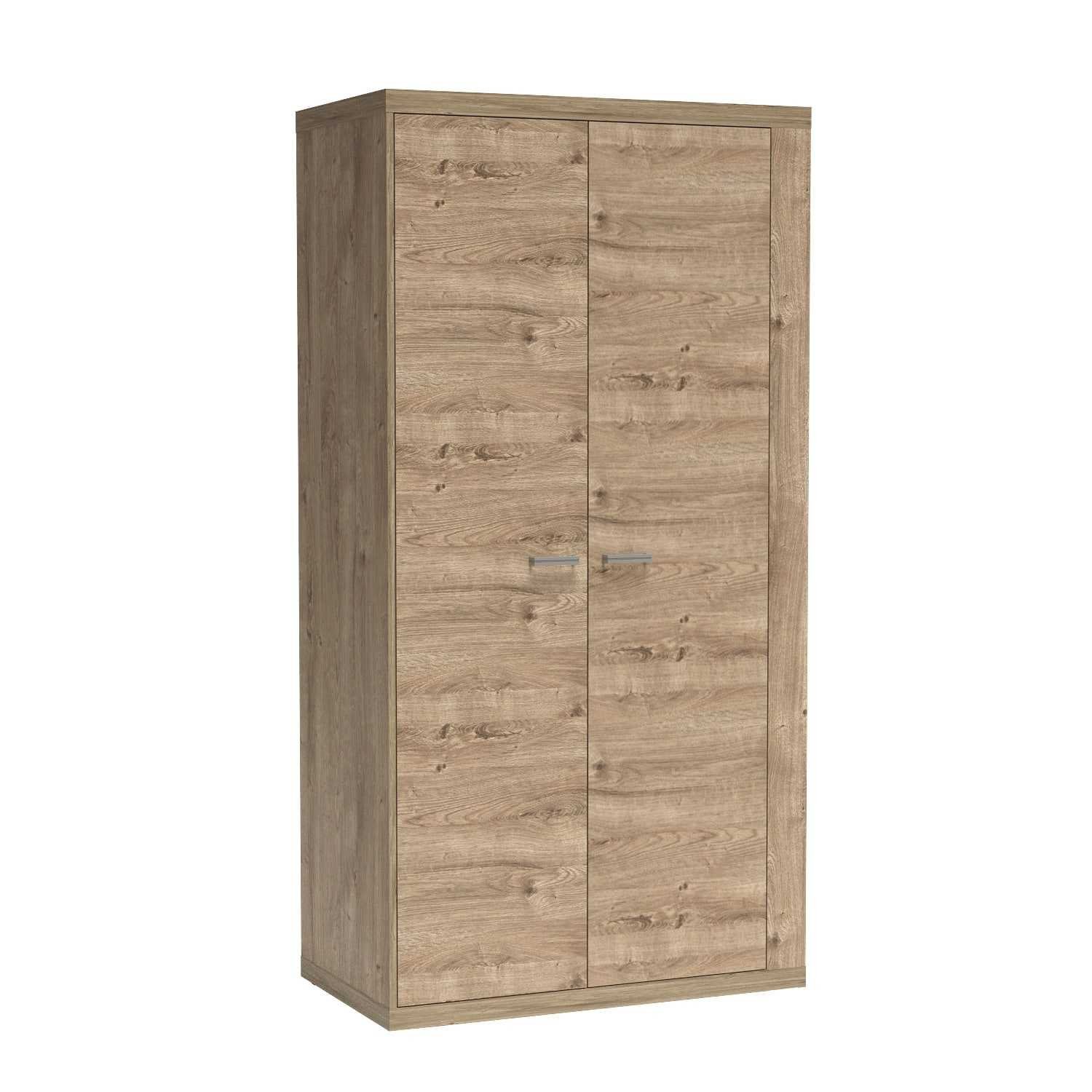 NATURAL-1 - Ribbeck two-door wardrobe
