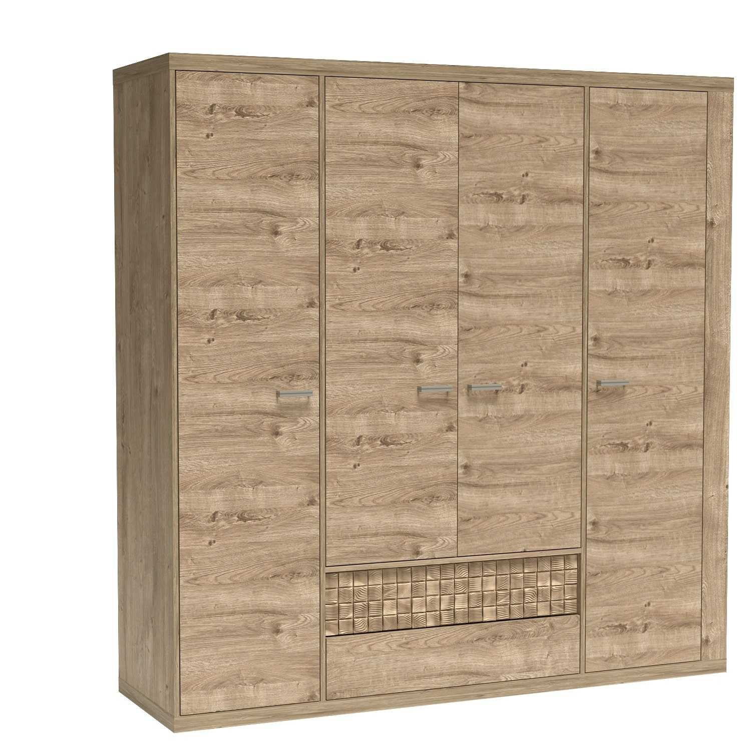 NATURAL-3 - Wardrobe 4D2S Ribbeck