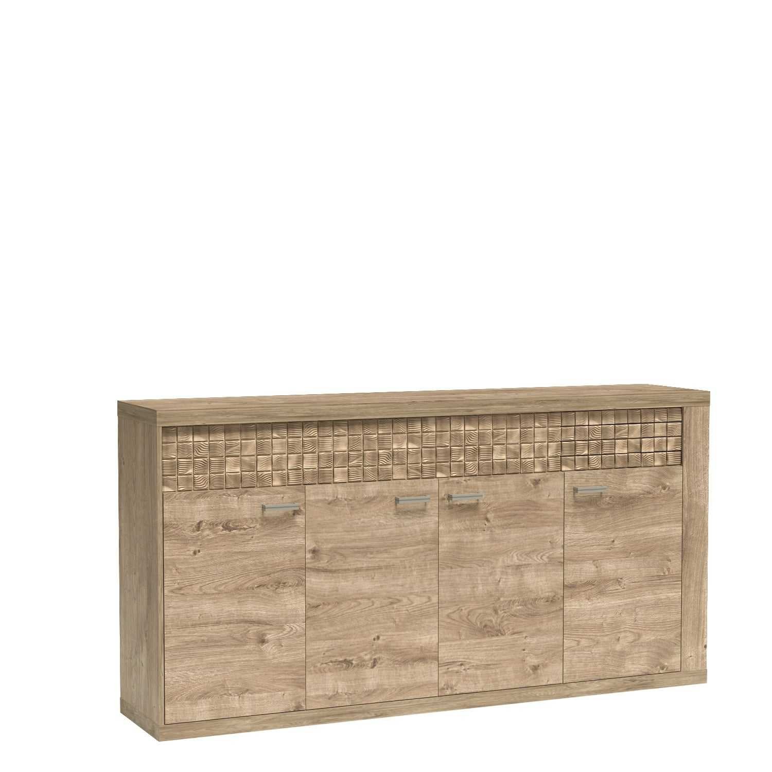 NATURAL-9 - 4D4S Ribbeck chest of drawers