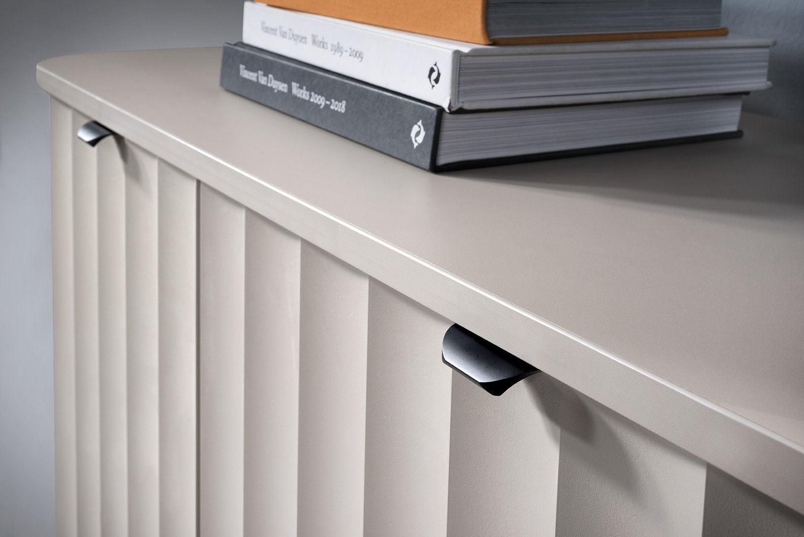 NOVADO-3 - Chest of drawers 1D3S gray clay color - Image 5
