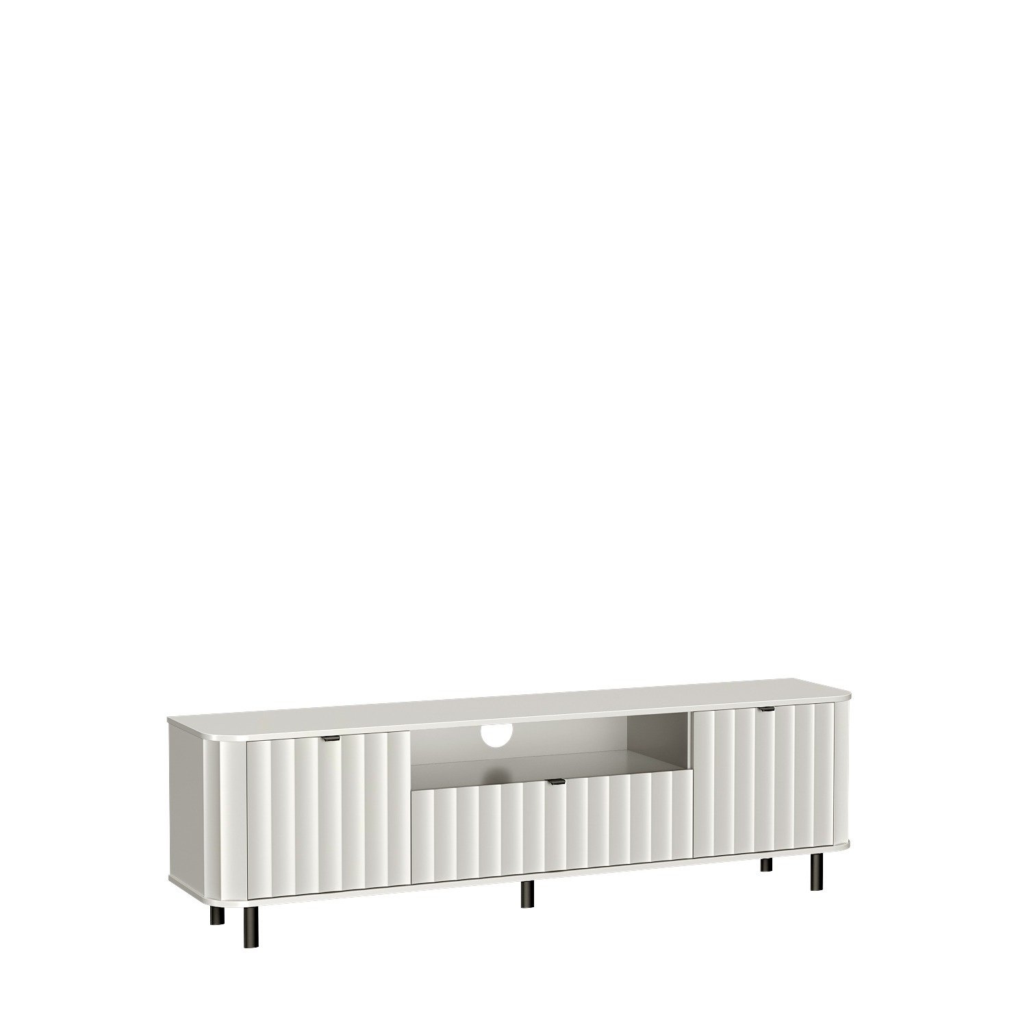 NOVADO-5 - TV cabinet 2D1S Alpine white