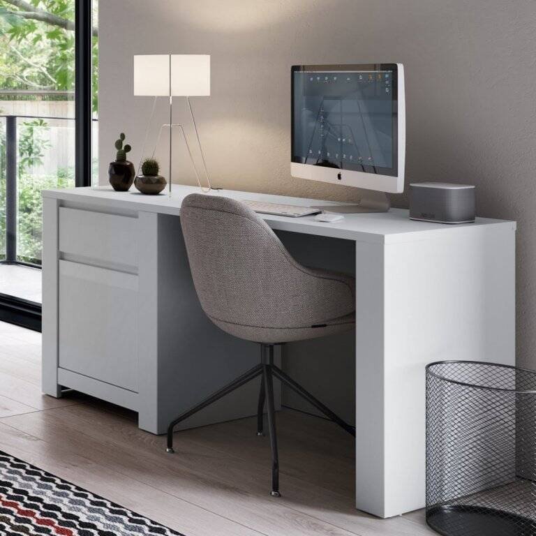 Novi NVIB01 - Desk 1D1S, white - Image 3