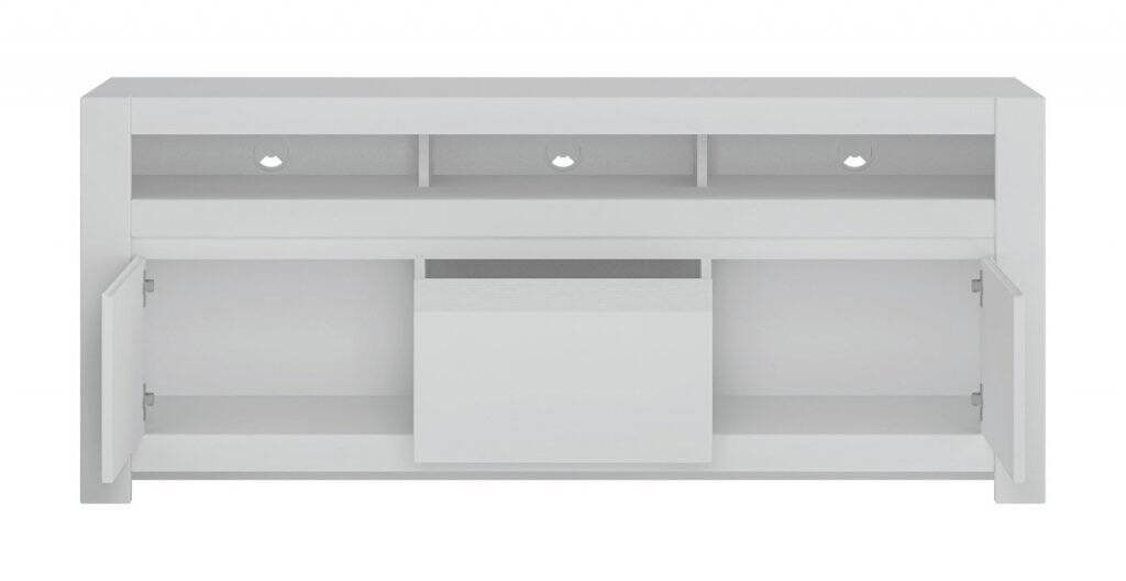 Novi NVIF01 - TV cabinet 2D1S white - Image 2