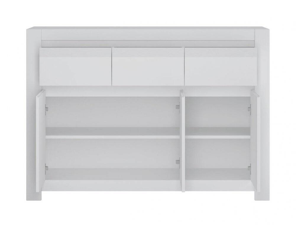 Novi NVIK04 - Chest of drawers 3D3S white - Image 2