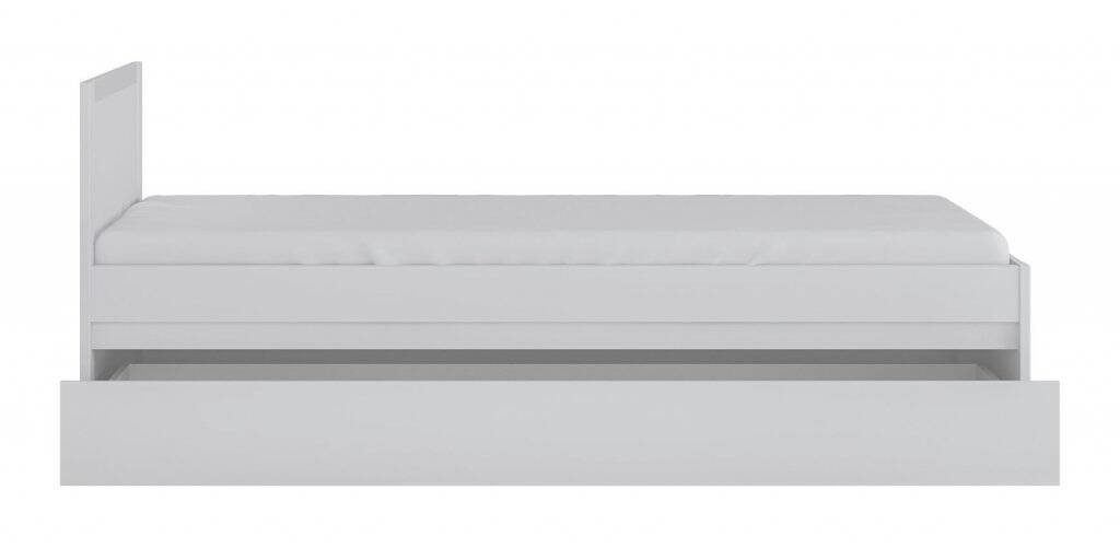Novi NVIZ01 - Bed 90 1S white - Image 2