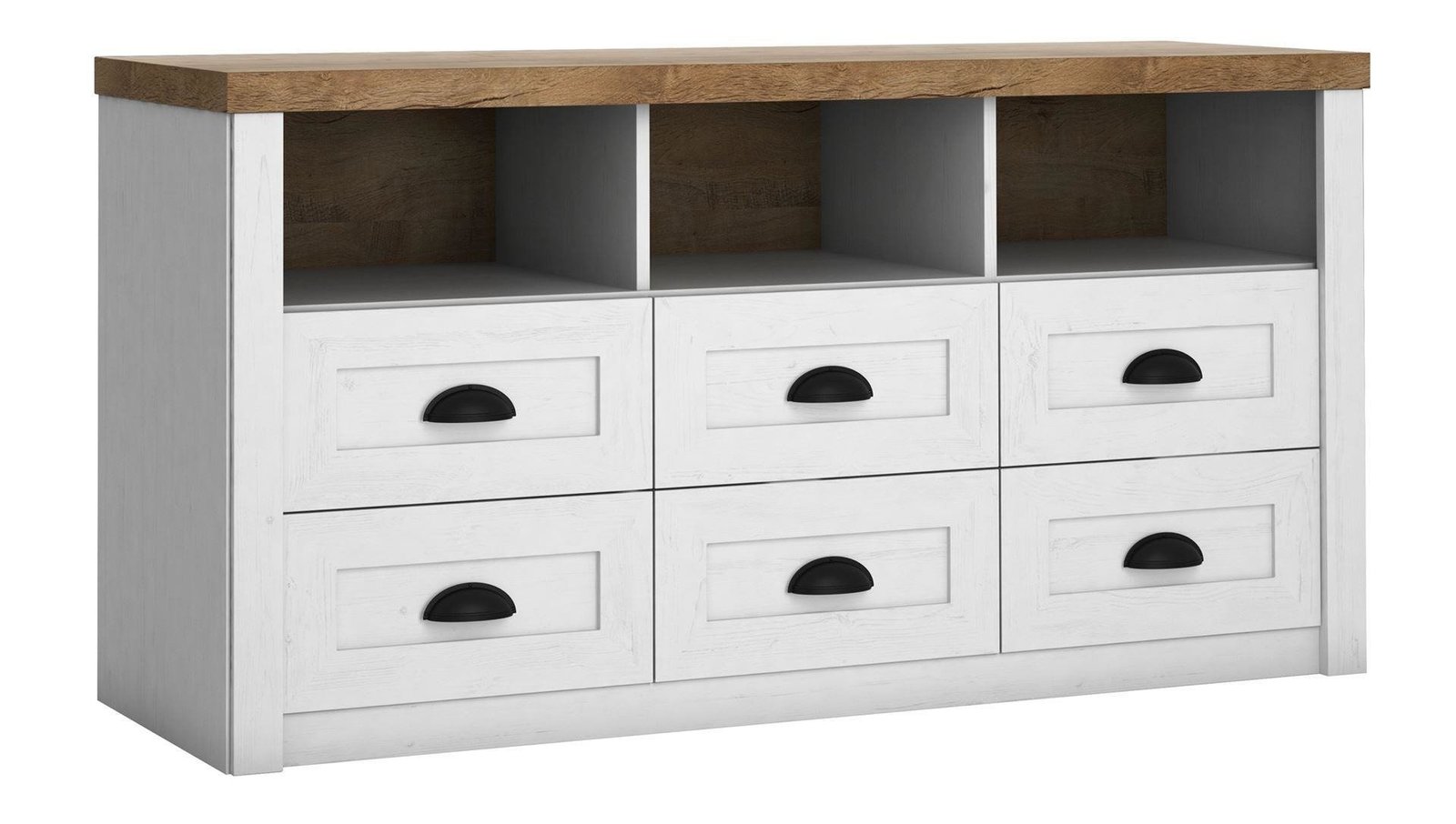 PROWANSJA Andersen K6S - chest of drawers with 6 drawers