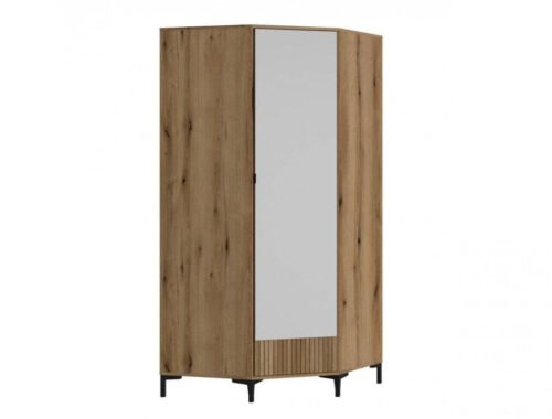 Ricko RIKS02 – Corner wardrobe 2D2S Oak color, “Coast Evoke”