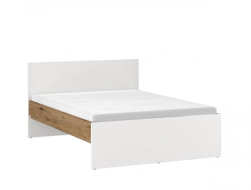Ricko RIKZ02 - Bed 120 white/oak "Coast Evoke"