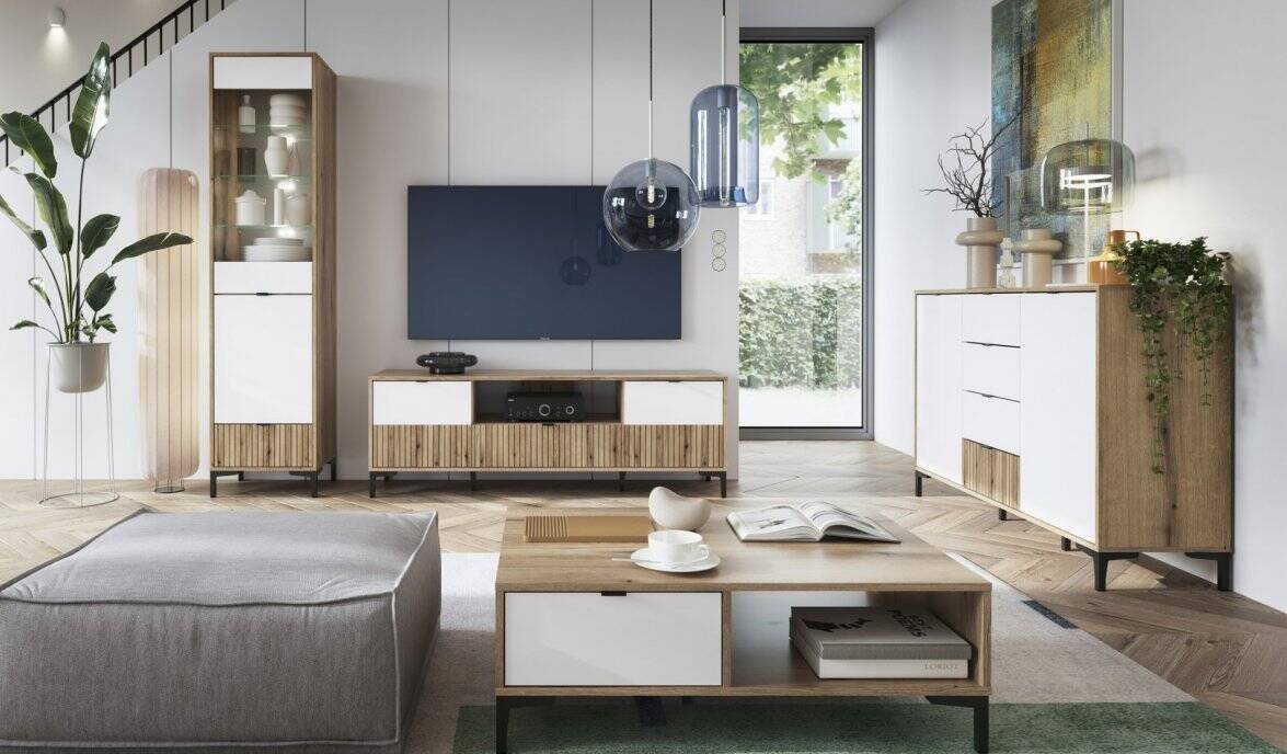 Ricko RIKZ03 – Coast Evoke Oak Bedside Drawer - Image 3
