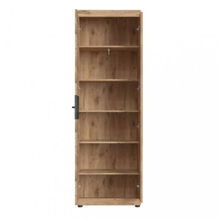 Roxy RXYGS1 - Two-door wardrobe with mirror, Viking Oak - Image 2