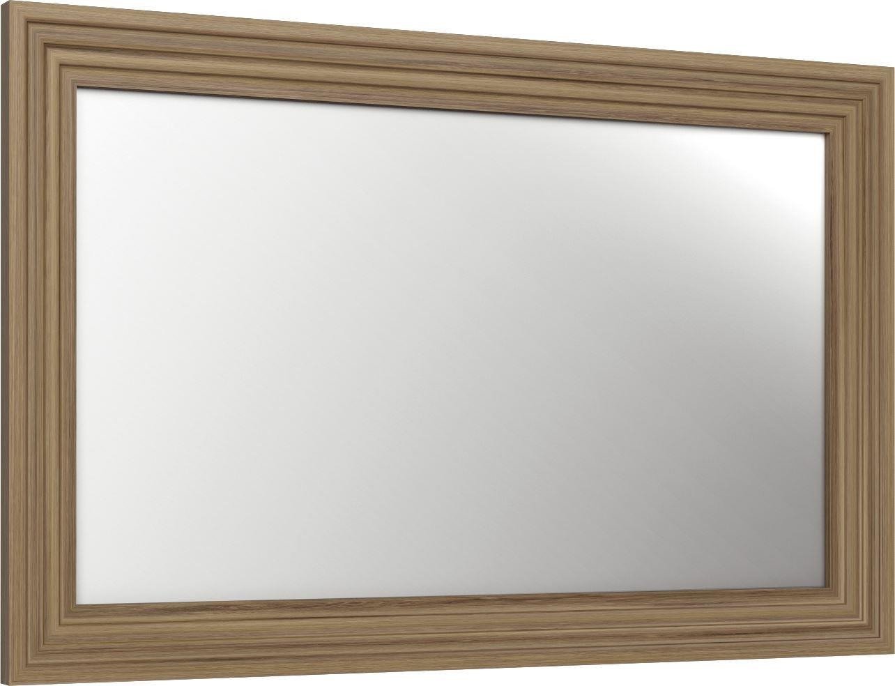 Royal LS – hanging mirror made of wild oak