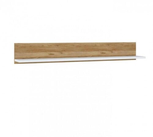 Salinas SAIP01 – Hanging shelf, white/Catania oak