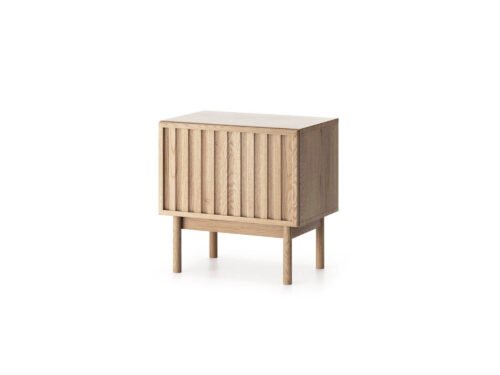 Saori SN – Cremona single-door bedside table
