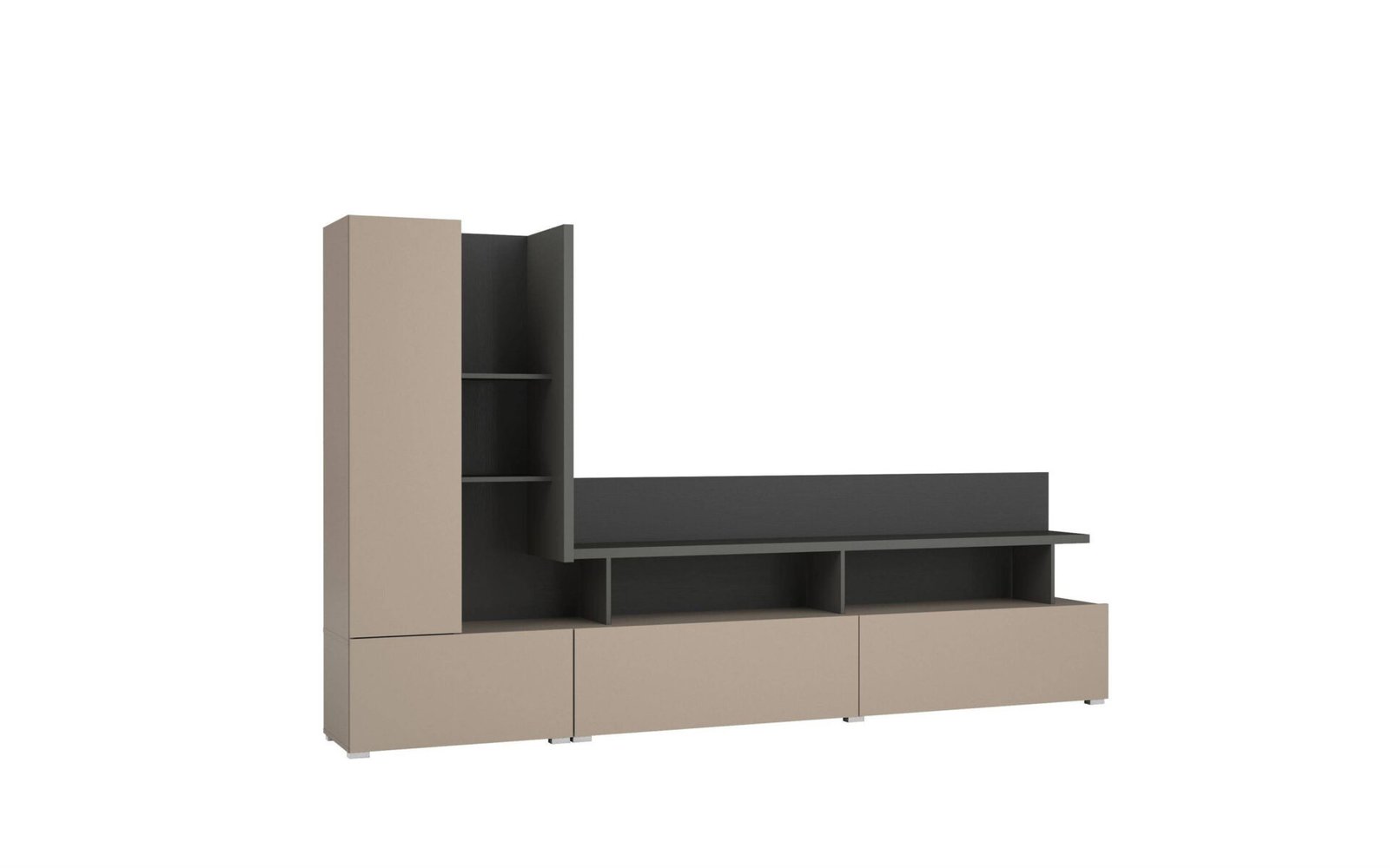 Serio – Kongo wall cabinet anthracite matt