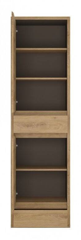 Shetland TYPE 10 - 2D-2S Shetland oak/grey chest of drawers - Image 2