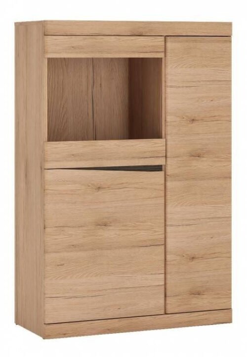 Summer TYPE 32 – low three-door display cabinet San Remo Bright/Arusha
