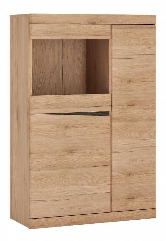 Summer TYPE 32 – low three-door display cabinet San Remo Bright/Arusha
