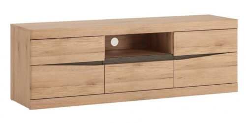 Summer TYP 52 – TV chest of drawers 2D-1S San Remo Bright/Arusha