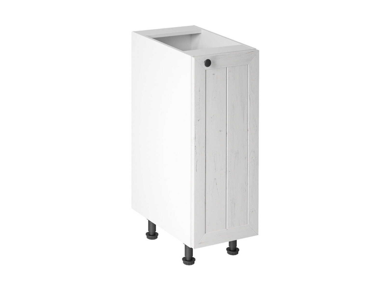 Base kitchen cabinet, 1 door, right, D30-P, Provence pine, Andersen white matt