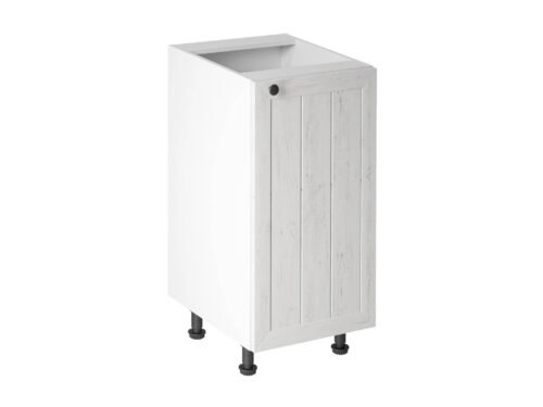 Base kitchen cabinet, 1 door, right, D40-P, Provence pine, Andersen white matt
