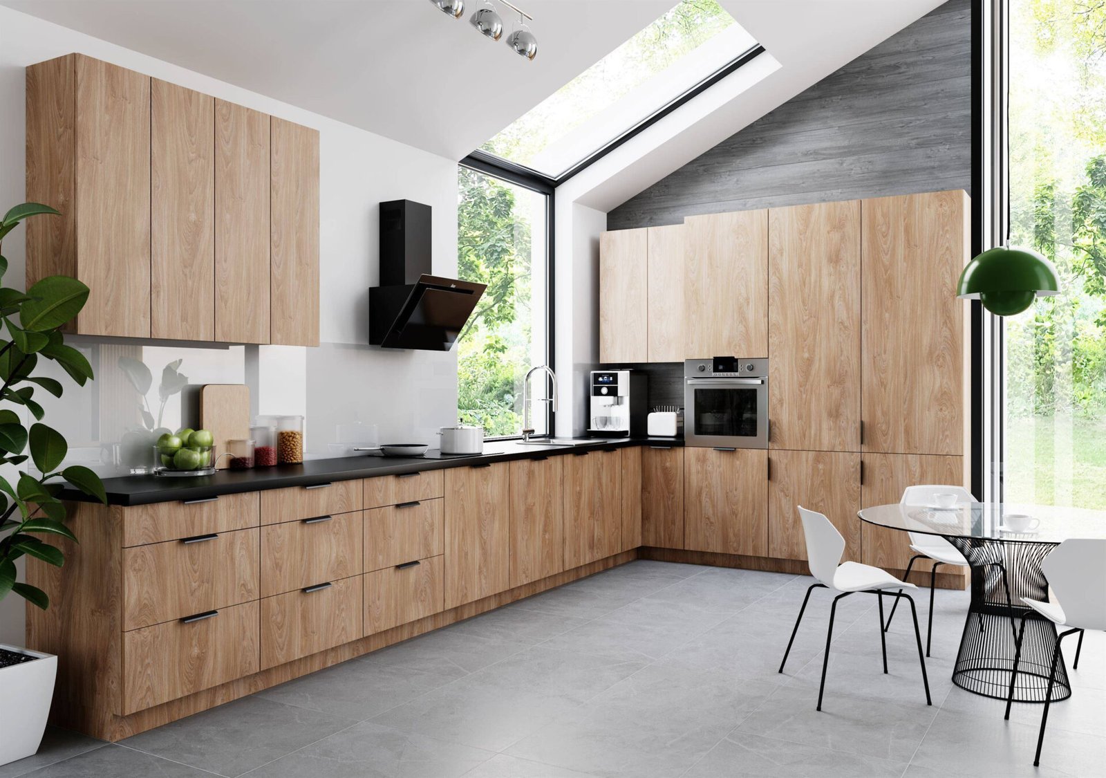 1S Base kitchen cabinet with sorting insert Sorento D60ZS AX Puccini - Image 4