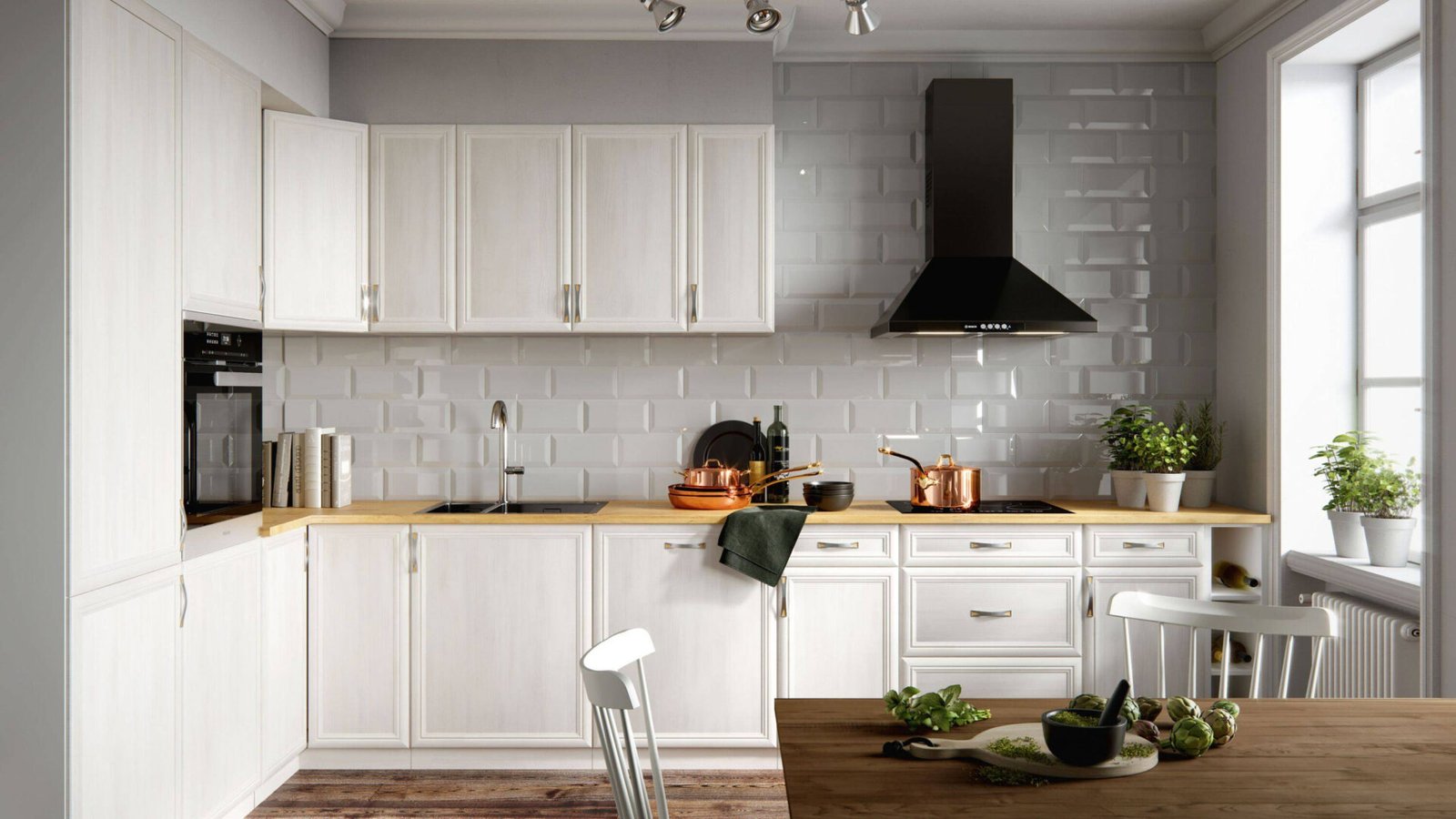 Lower 2-door kitchen cabinet D80 Sicily Andersen - Image 4