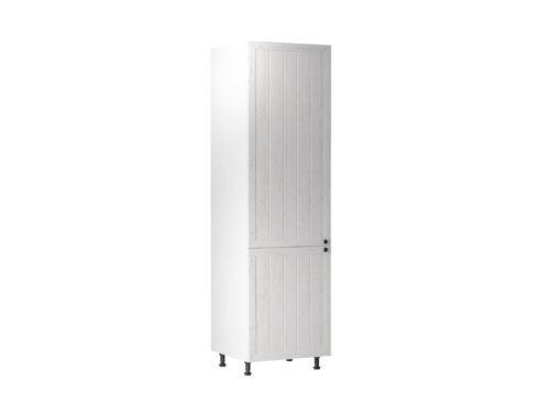 Base kitchen cabinet, 2 doors, left shelf, D60R-L, Provence pine, Andersen white matt