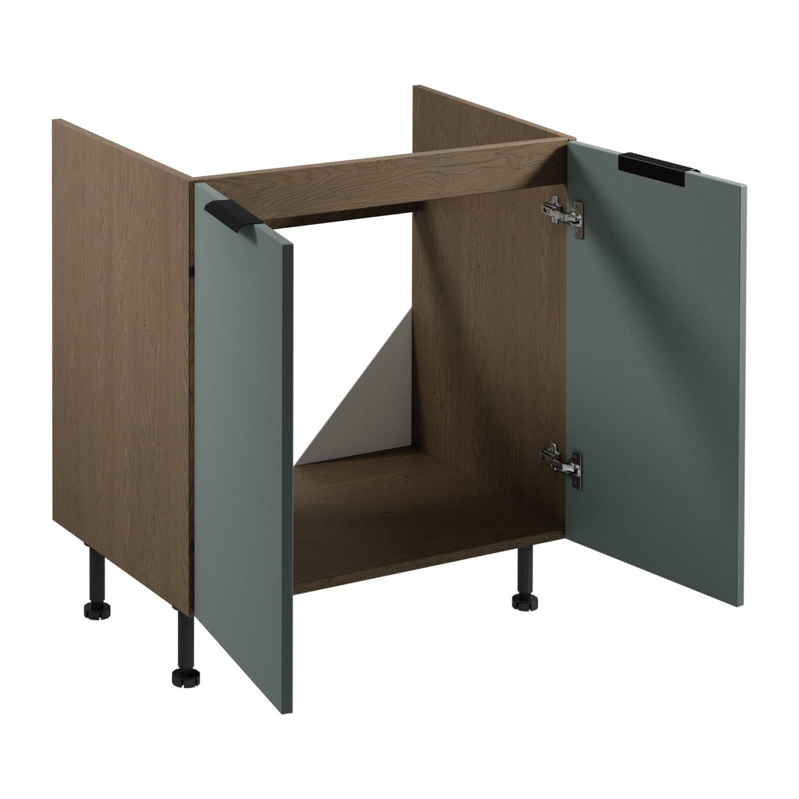 2D lower kitchen cabinet under the sink Sorento D80Z Baltic Storm Green - Image 2