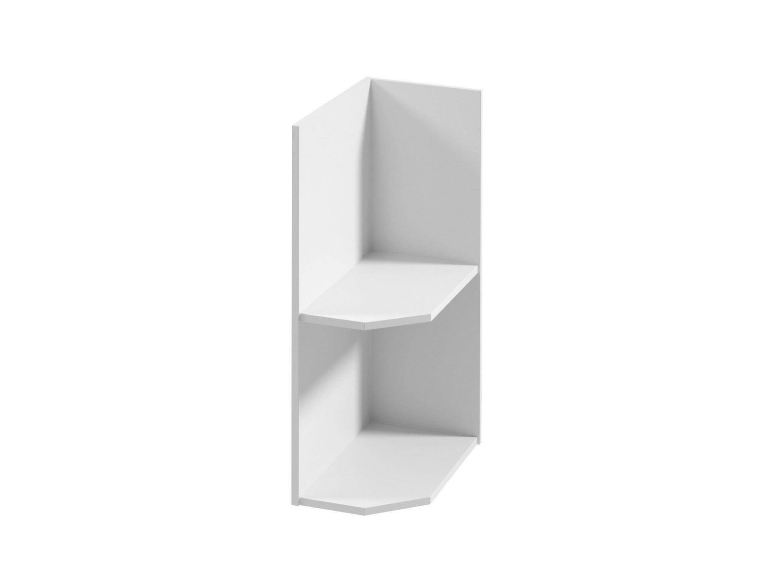 Lower open right kitchen cabinet D25PZ-P Linea grey matt