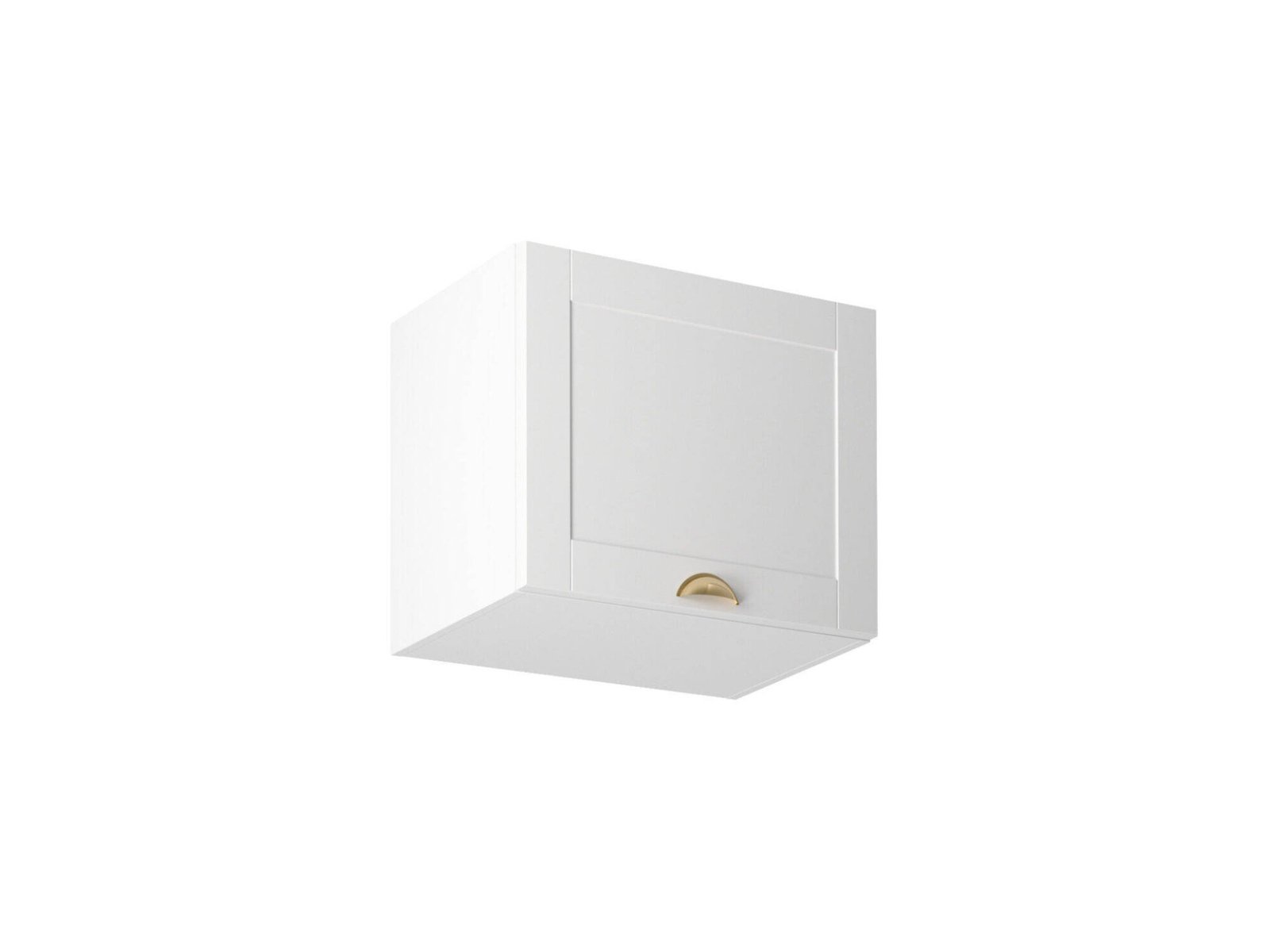 Upper 1-door kitchen cabinet G50K Linea White Matte White