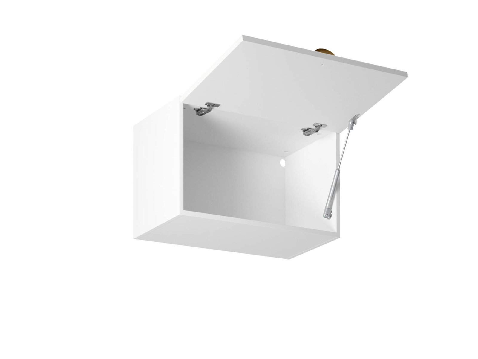 Upper 1-door kitchen cabinet G60K Linea white matt - Image 2