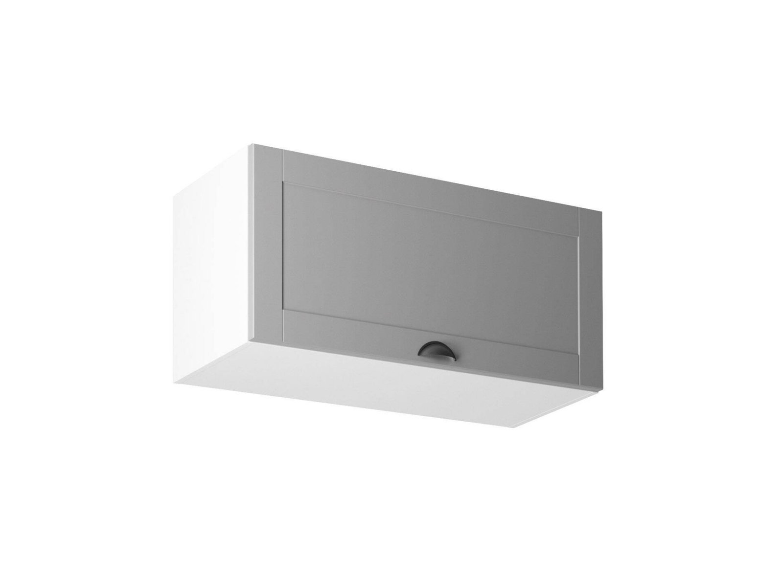 G80K Linea grey 1-door upper kitchen cabinet