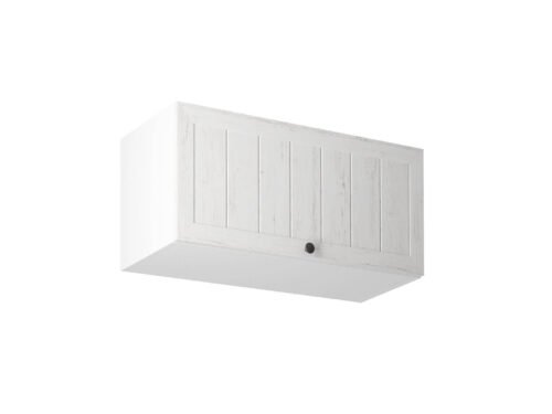 Upper kitchen cabinet, 1 door, G80K, Provence pine, Andersen white matt