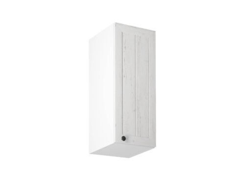 Upper kitchen cabinet, 1 door, right, G30-P, Provence pine, Andersen white matt