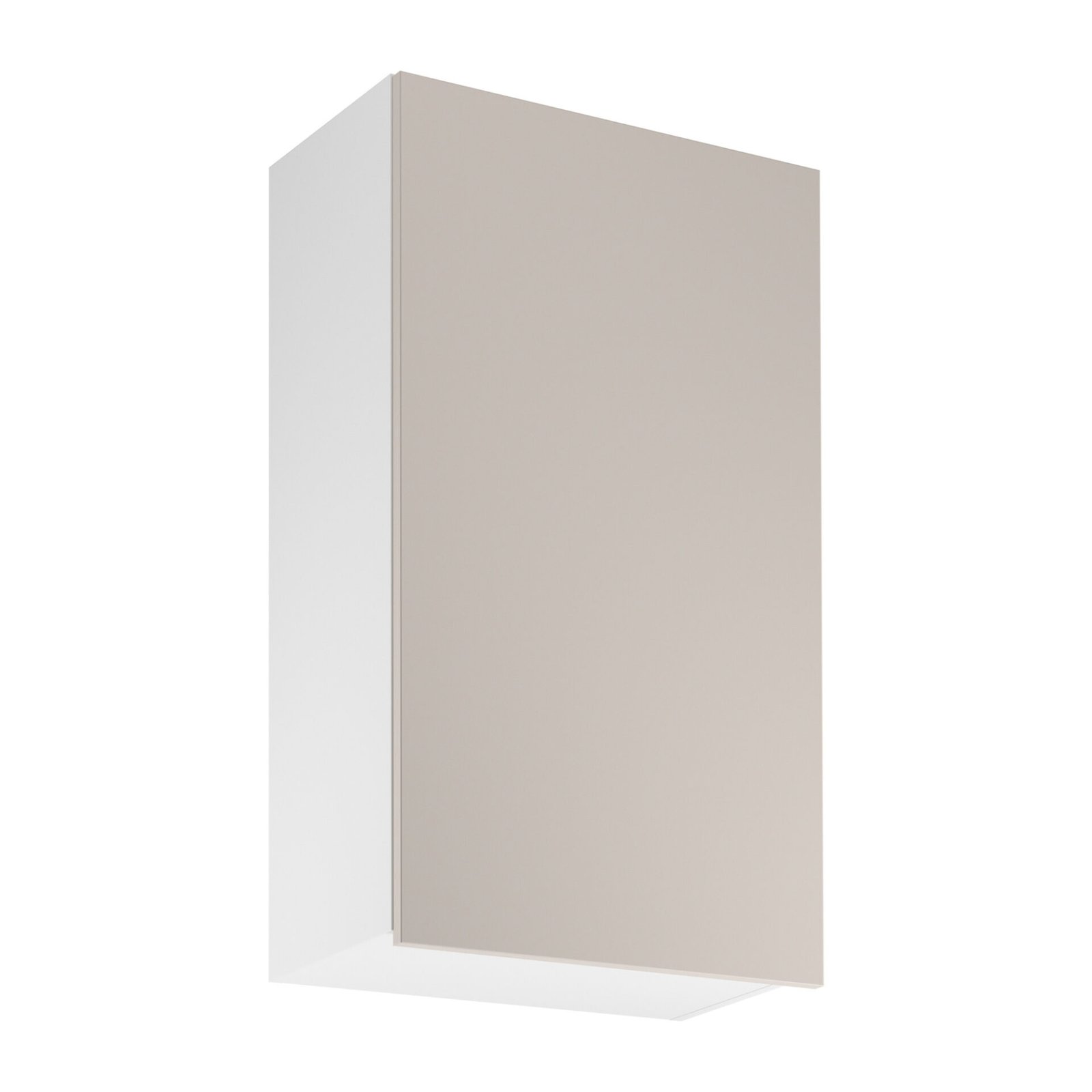1D upper kitchen cabinet Sorento G60 matte white matte beige