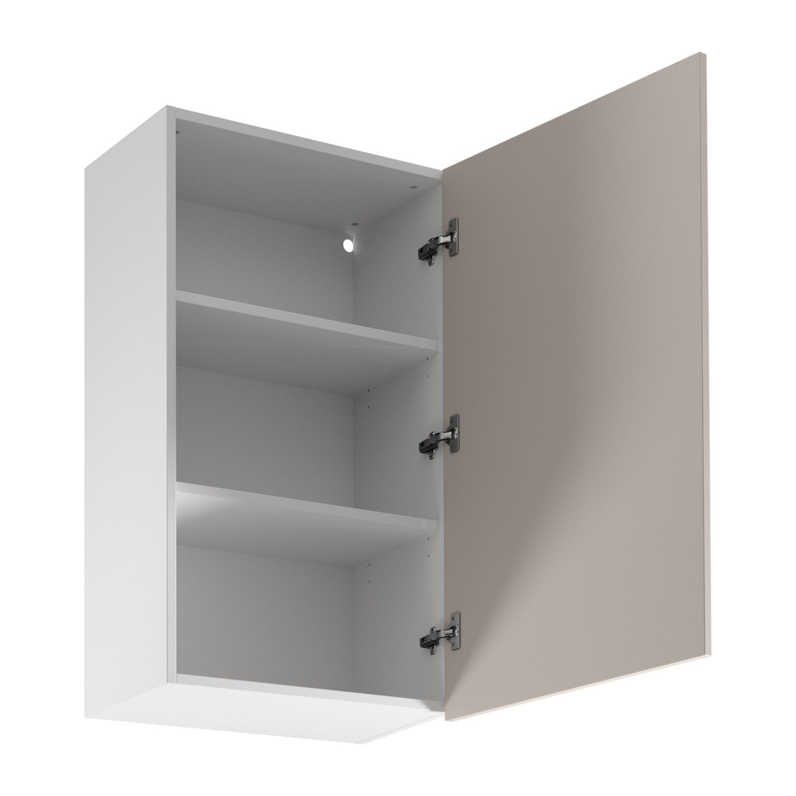 1D upper kitchen cabinet Sorento G60 matte white matte beige - Image 2