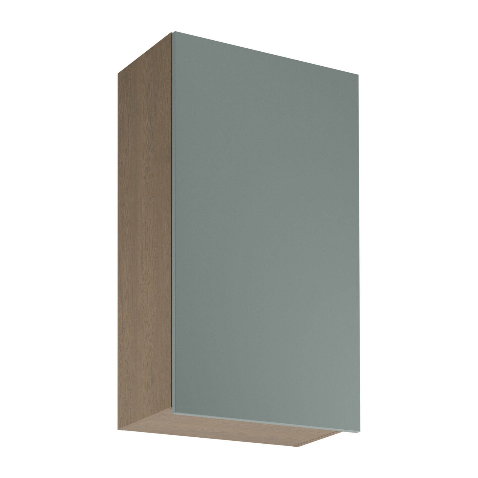 Upper kitchen cabinet 1D Sorento G60 P/L Baltic Storm Green