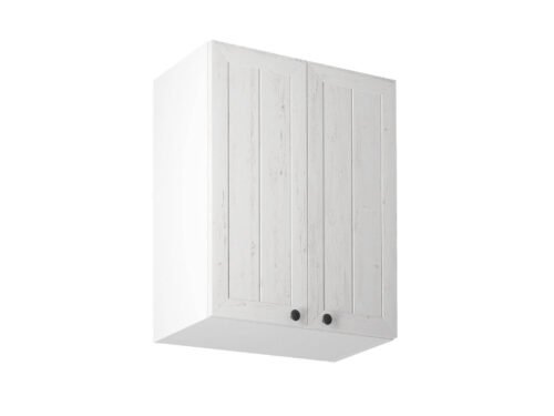 Upper 2-door kitchen cabinet G60 Provence pine Andersen white matt