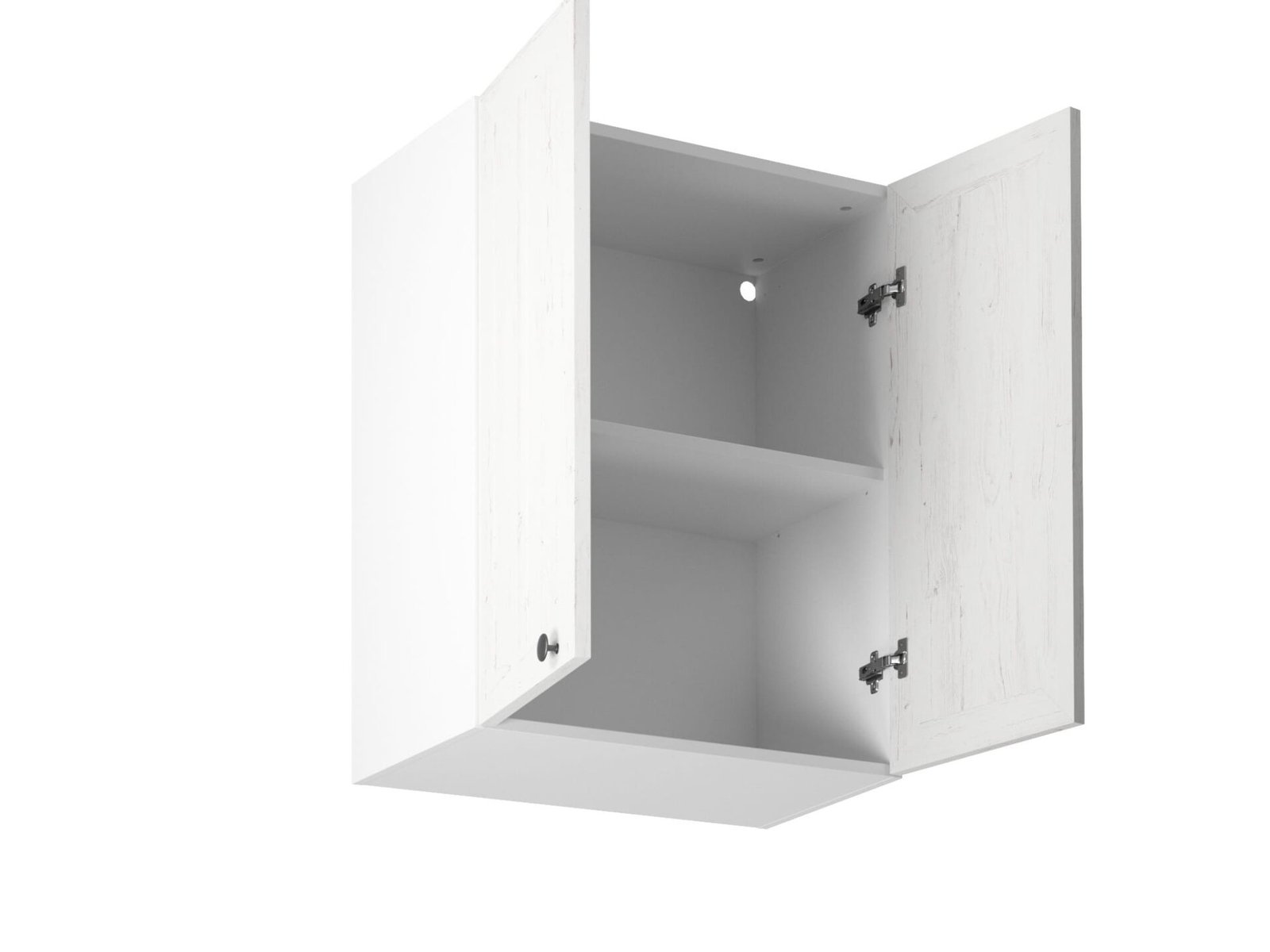 Upper 2-door kitchen cabinet G60 Provence pine Andersen white matt - Image 2