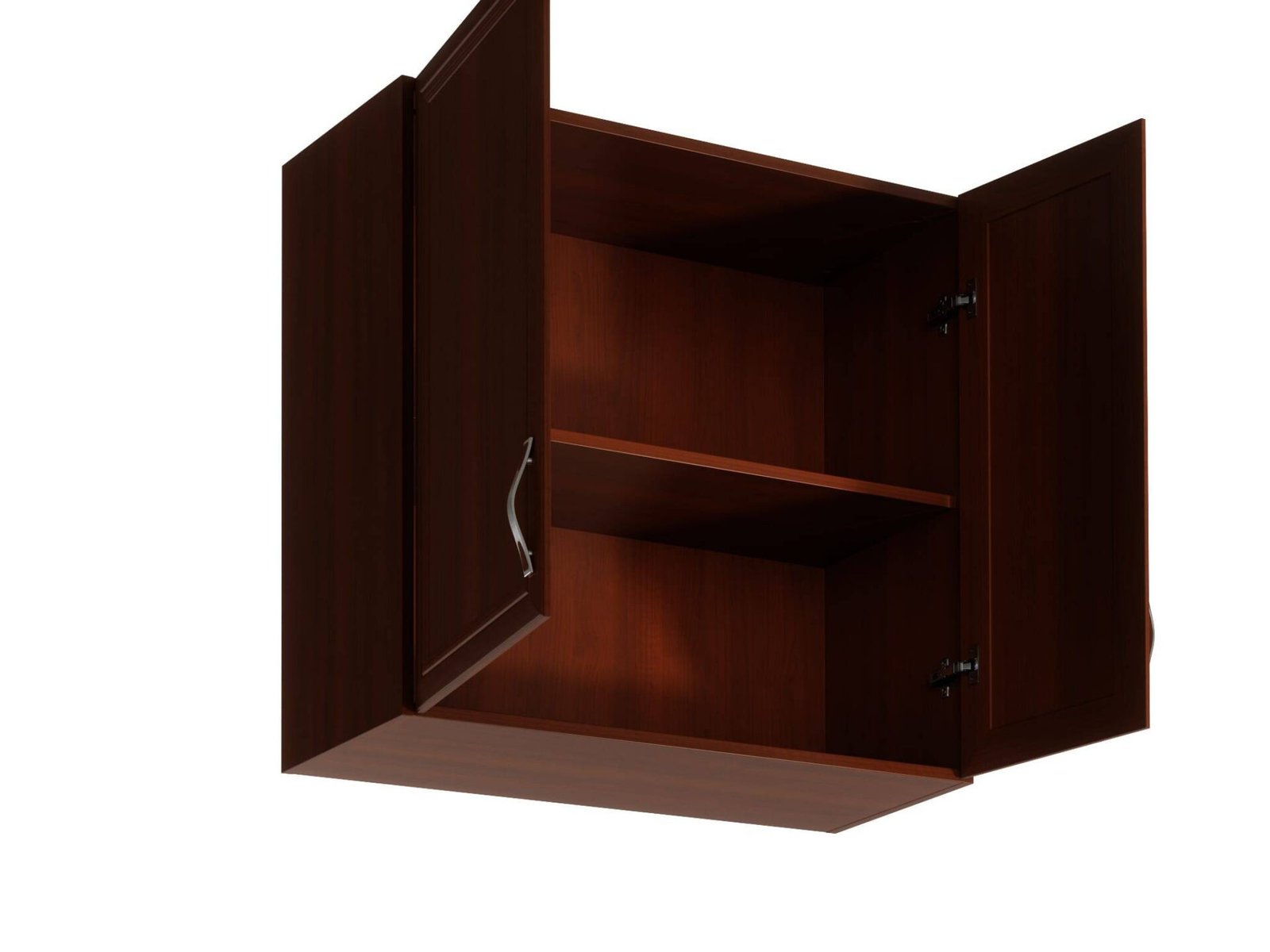 Upper 2-door kitchen cabinet G80 Sicily Walnut - Image 2