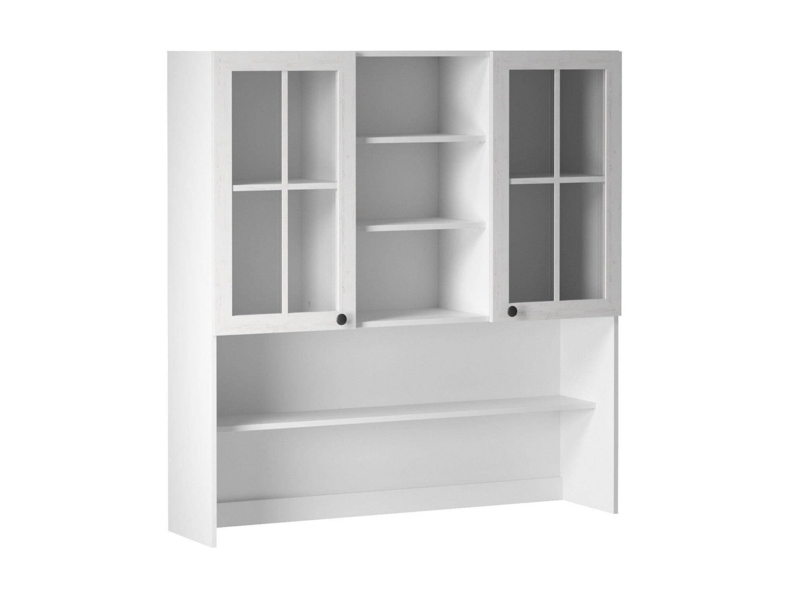 Upper kitchen cabinet, 2 doors, sideboard, K120, Provence pine, Andersen white matt